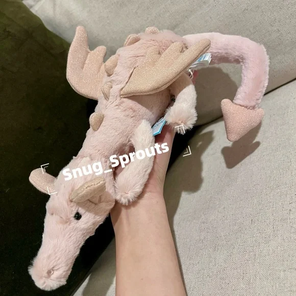 NWT Authentic Jellycat Little Rose Dragon 12“ - HTF - FAST SHIPPING! - Picture 4 of 6